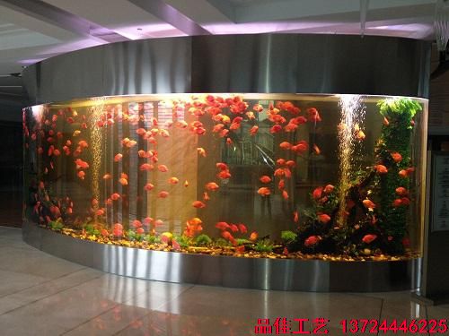 澆鑄亞克力無縫拼接法制作大型魚缸